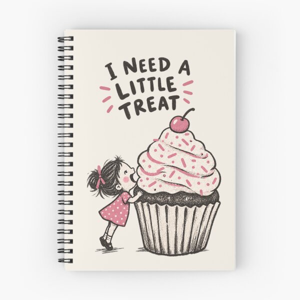 Item preview, I Need A Little Treat | Cute Cupcake Lover Funny Foodie Doodle designed and sold by Moons Studio.