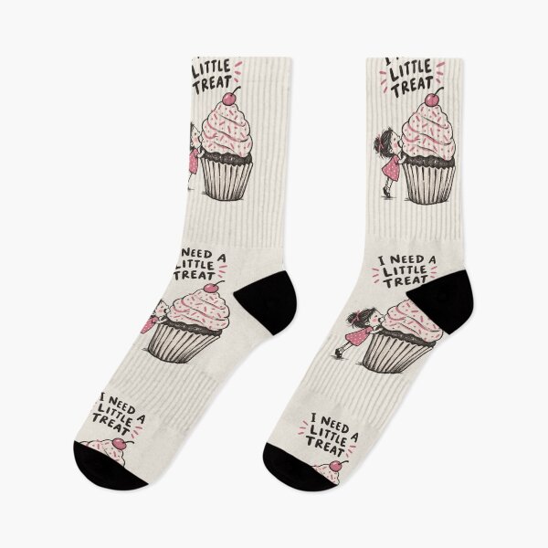 Item preview, I Need A Little Treat | Cute Cupcake Lover Funny Foodie Doodle designed and sold by Moons Studio.