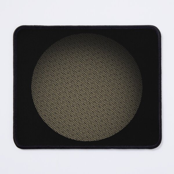 Item preview, Golden Circle Minimalism Abstract Geometric Mesh Sphere designed and sold by NB-Artmagic.