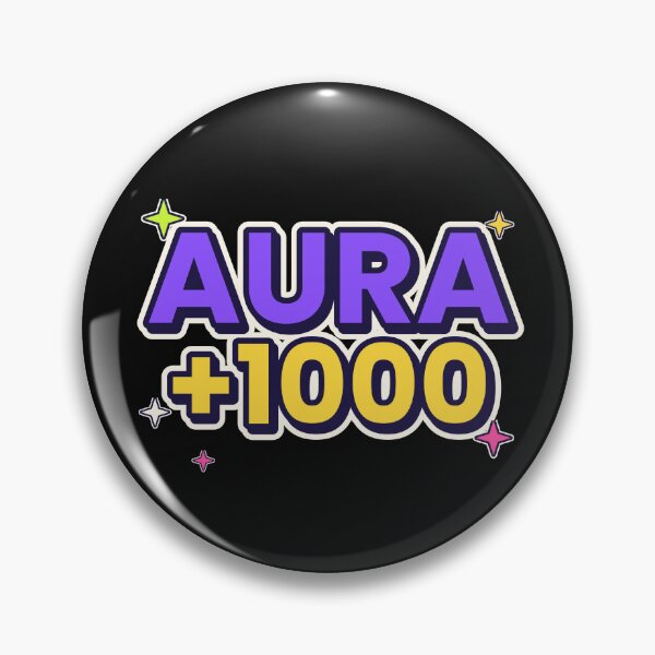 Item preview, Aura +1000 Funny Gen Z Slang Meme Typography designed and sold by jaissaurabh.