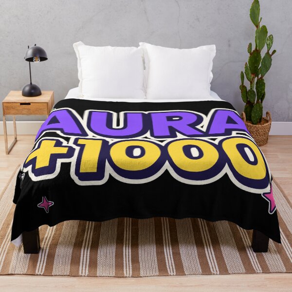 Item preview, Aura +1000 Funny Gen Z Slang Meme Typography designed and sold by jaissaurabh.