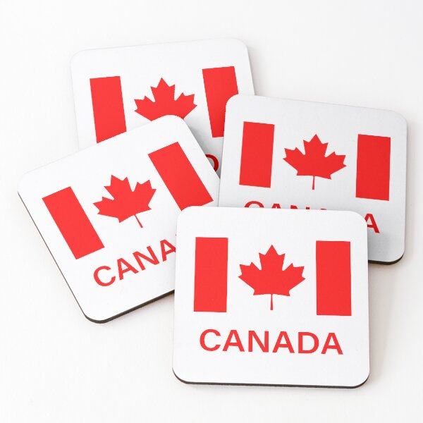 Item preview, Proud Canadian Flag Minimalist Red Graphic designed and sold by VoglR.