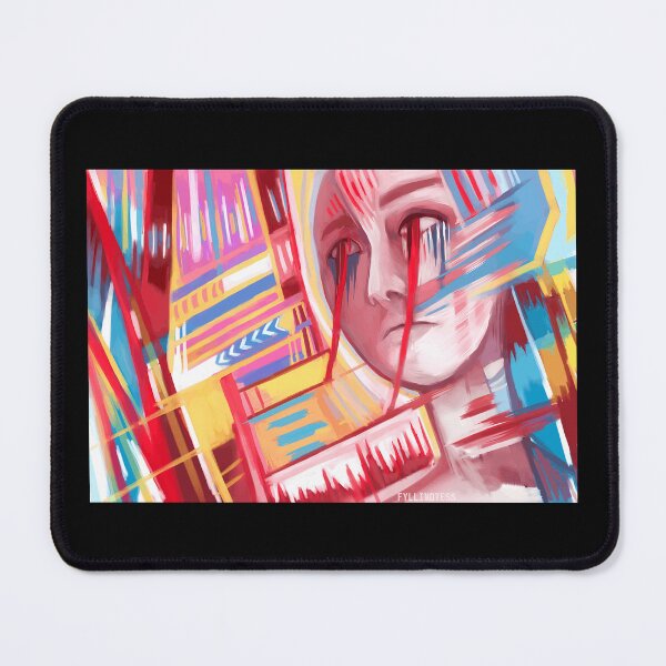 Item preview, Vivid Abstract Portrait with Bold Colors designed and sold by elijbclaude.