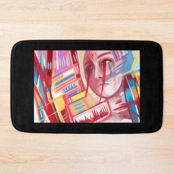 Item preview, Vivid Abstract Portrait with Bold Colors designed and sold by elijbclaude.