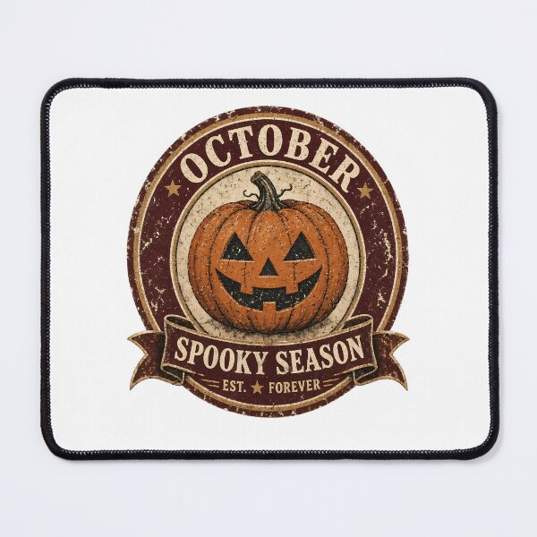 Item preview, October spooky season designed and sold by VYRON STUDIO.
