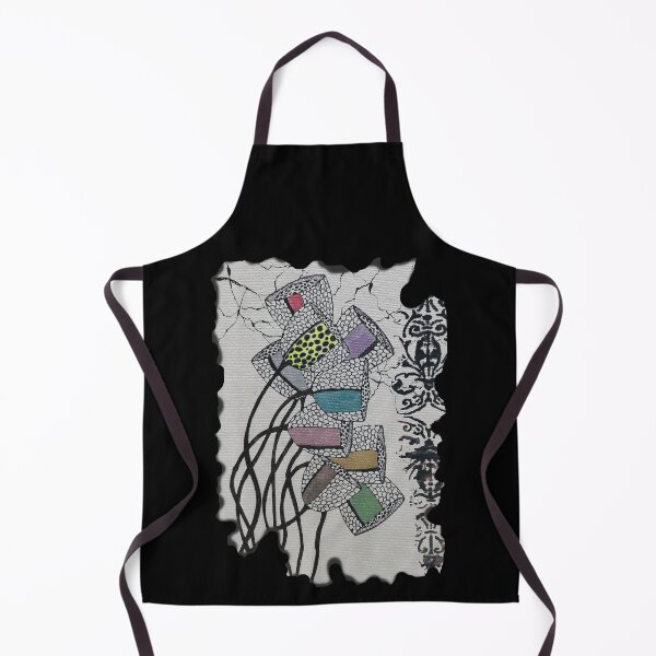 Item preview, Avant Garde Abstract Flowers Baroque Patchwork Floral Art designed and sold by NB-Artmagic.