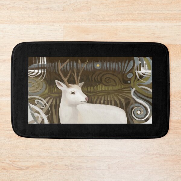 Item preview, Artistic White Deer in a Forest designed and sold by elijbclaude.
