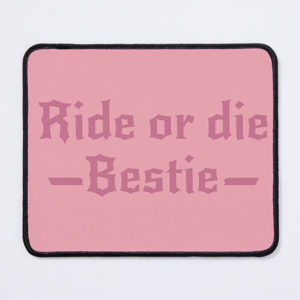 Item preview, Plain Pink Ride or Die Bestie designed and sold by JaygiesDesign.