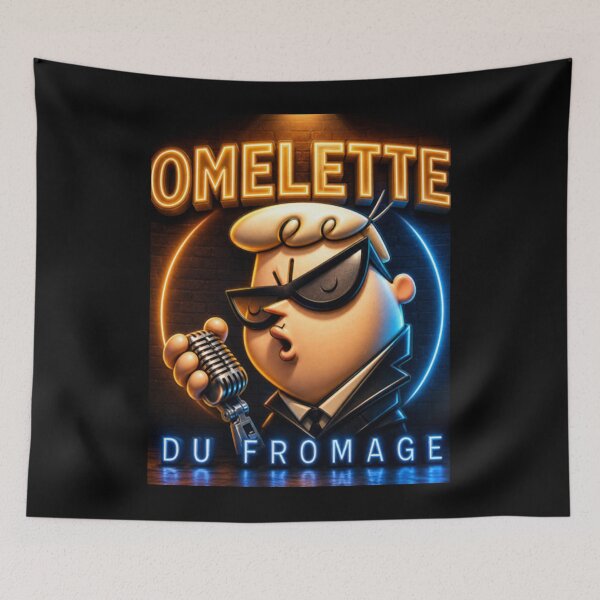 Item preview, Omelette Du Fromage Neon Crooner Edition designed and sold by JakeForemans.
