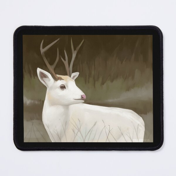 Item preview, Majestic White Deer Art designed and sold by elijbclaude.
