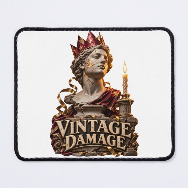 Item preview, Vintage Damage Birthday Marble Bust designed and sold by TrendTribeTP.