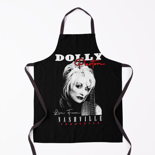 Item preview, Dolly Parton Live From Nashville Tennessee Black White Guitar Portrait designed and sold by choudane.