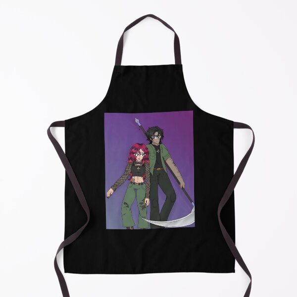 Item preview, Gothic Couple with Scythe and Purple Background designed and sold by elijbclaude.