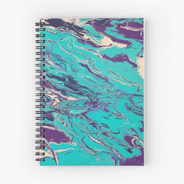 Item preview, TURQUOISE VIOLET FLOW • ART THAT HEALS • ABEL LUGO • LSV designed and sold by Lugo Sunset Visions.