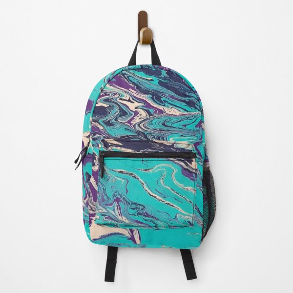 Item preview, TURQUOISE VIOLET FLOW • ART THAT HEALS • ABEL LUGO • LSV designed and sold by Lugo Sunset Visions.