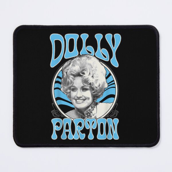 Item preview, Dolly Parton Blue Groovy Title Circle Portrait Smiling Big Hair designed and sold by choudane.