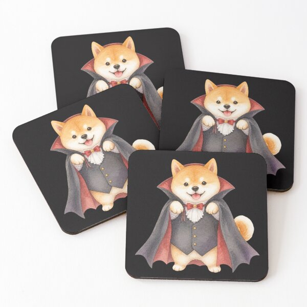 Item preview, Shiba Inu dracula Ghost Halloween designed and sold by QuicksandCase.