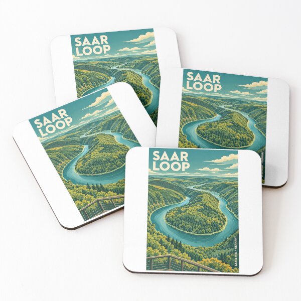 Item preview, Saar Loop - Saarland - Germany designed and sold by GoodOldVintage.