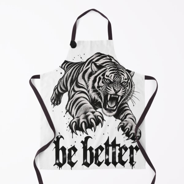 Item preview, Be Better: Attack Tiger Xerox Poster designed and sold by OneCklick.