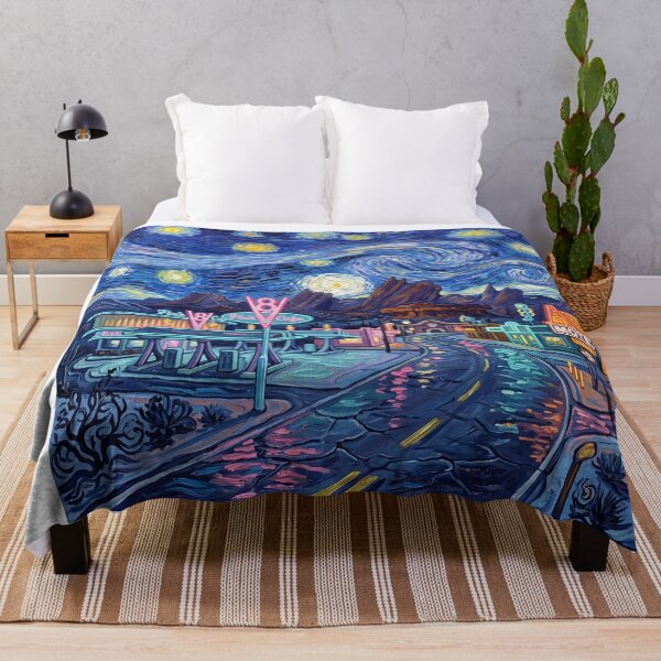 Item preview, Radiator Springs Starry Night Landscape designed and sold by Bad-Decisions-Designs.