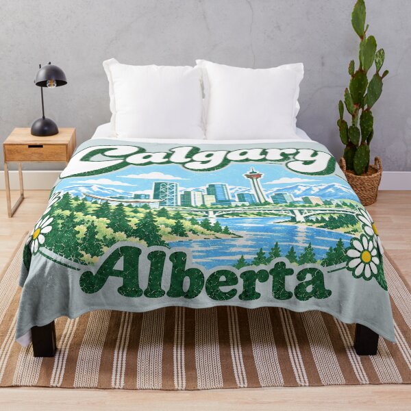 Item preview, Calgary Cute Floral Girly City designed and sold by HowToCanadian.