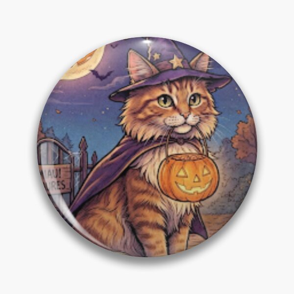 Item preview, Cat on Halloween designed and sold by Sven83.