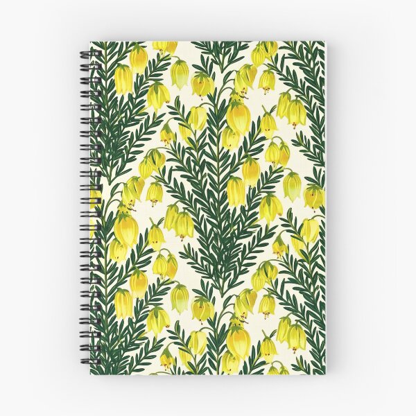 Item preview, Australian Wattle Blossom Dark Blue Floral Pattern designed and sold by Studio BC.