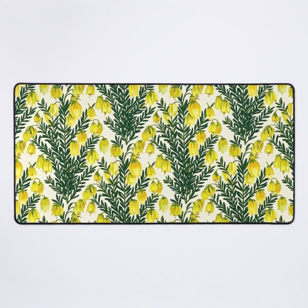 Item preview, Australian Wattle Blossom Dark Blue Floral Pattern designed and sold by Studio BC.