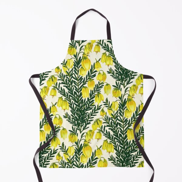 Item preview, Australian Wattle Blossom Dark Blue Floral Pattern designed and sold by Studio BC.