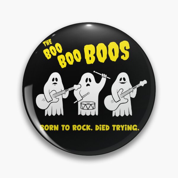 Item preview, The Boo Boo Boos Halloween Ghosts Rock Band designed and sold by PILANTROP.