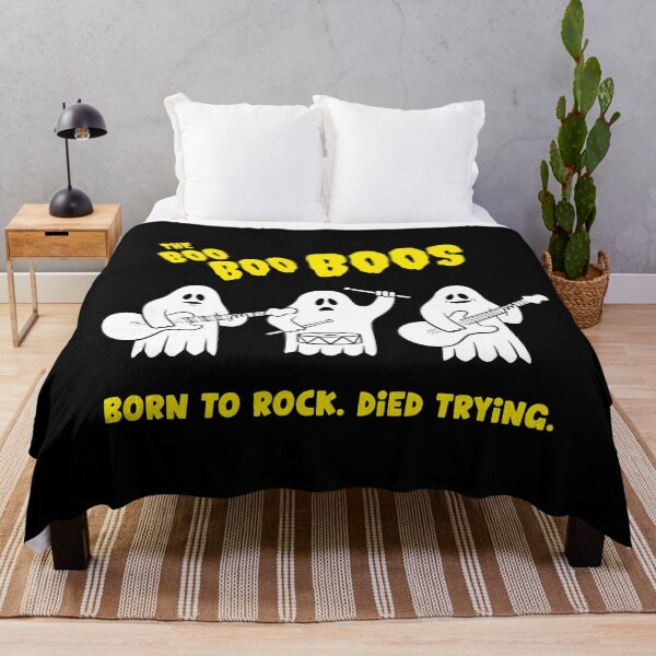 Item preview, The Boo Boo Boos Halloween Ghosts Rock Band designed and sold by PILANTROP.