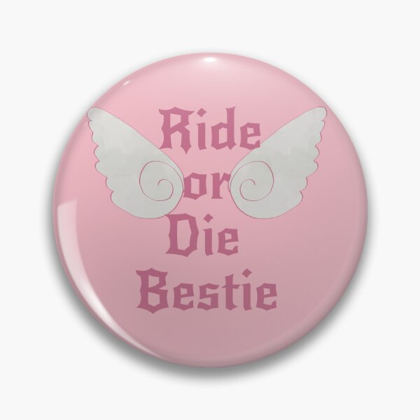 Item preview, Pink Ride or Die Bestie with Wings designed and sold by JaygiesDesign.