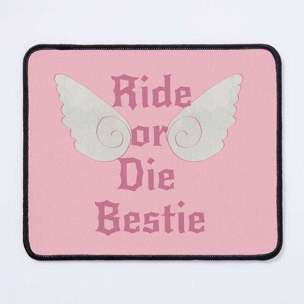 Item preview, Pink Ride or Die Bestie with Wings designed and sold by JaygiesDesign.