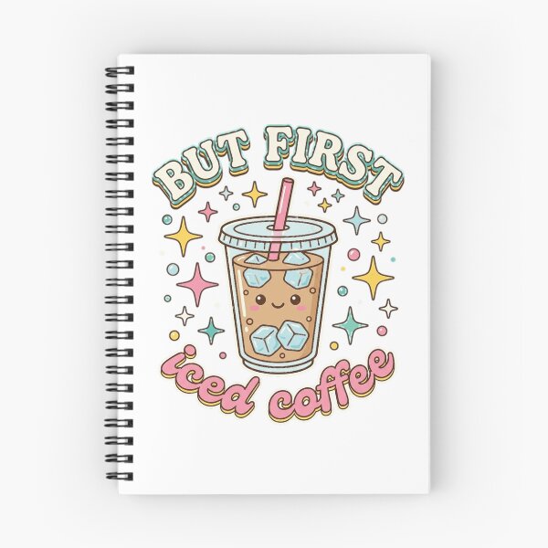 Item preview, But First Iced Coffee Drinker Caffeine Enthusiast designed and sold by ZAbiriarto.