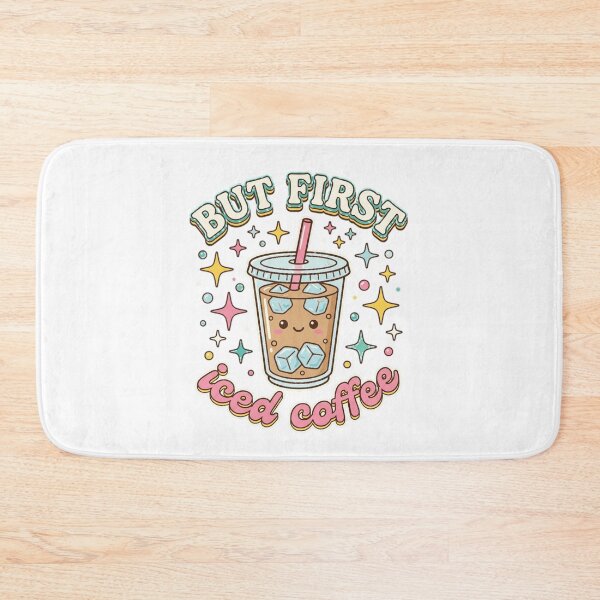 Item preview, But First Iced Coffee Drinker Caffeine Enthusiast designed and sold by ZAbiriarto.