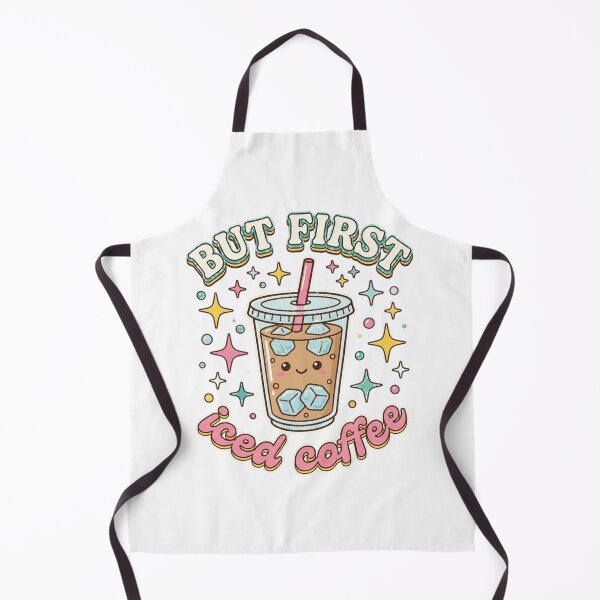 Item preview, But First Iced Coffee Drinker Caffeine Enthusiast designed and sold by ZAbiriarto.