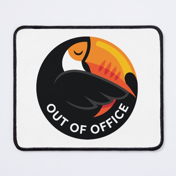 Item preview, Out Of Office Minimalist Sleeping Toco Toucan designed and sold by Arc2020.