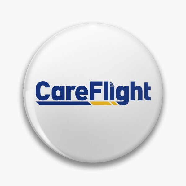 Item preview, CareFlight Logo – Blue and Yellow Air Medical Rescue Service Brand designed and sold by ocane.