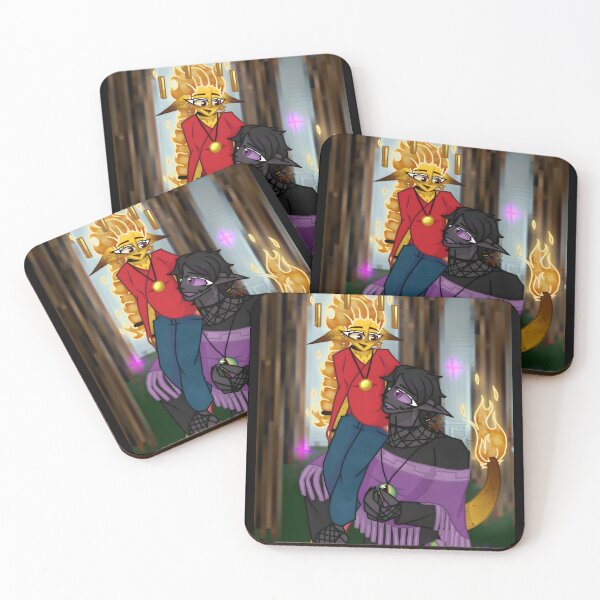 Item preview, Fantasy Flame Creatures Embrace designed and sold by elijbclaude.