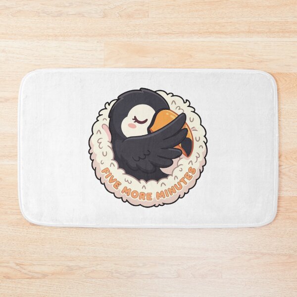 Item preview, Five More Minutes Kawaii Toco Toucan Sleepy designed and sold by Arc2020.