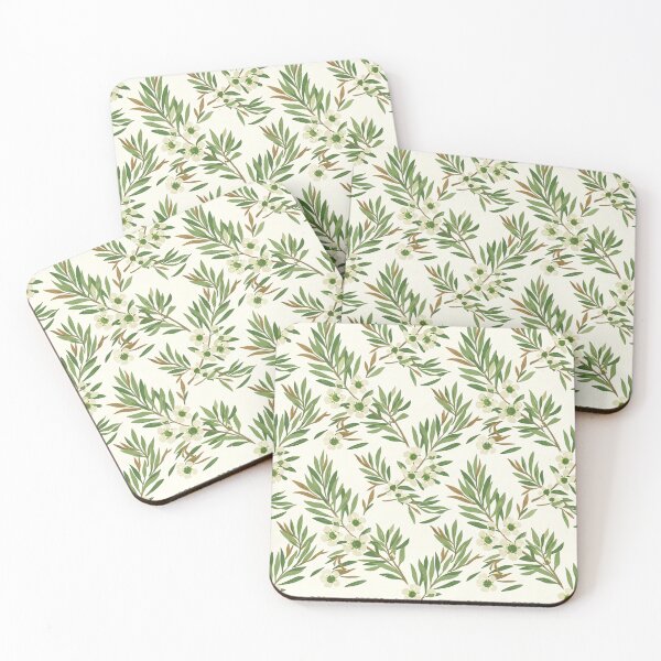 Item preview, Eucalyptus Leaves Minimalist Botanical Pattern designed and sold by Studio BC.