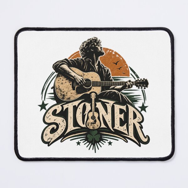 Item preview, Vintage Stoner Acoustic Guitar Folk Rock designed and sold by Stone-T .
