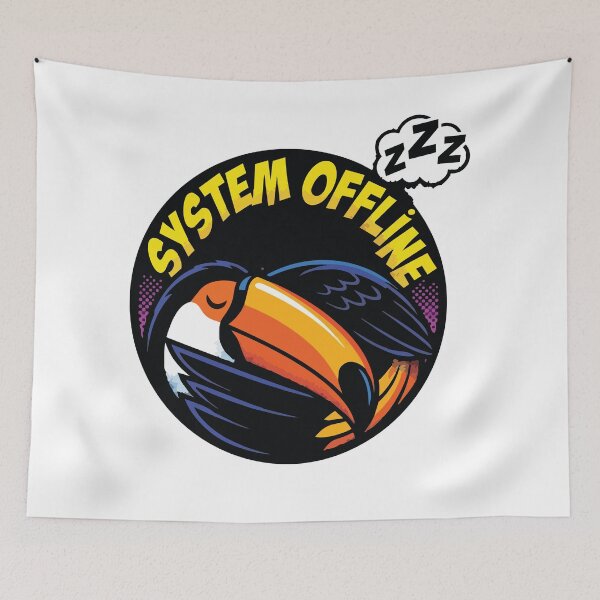 Item preview, System Offline Pop Art Toco Toucan Comic designed and sold by Arc2020.