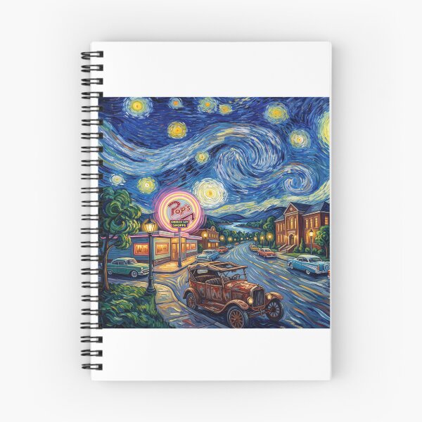 Item preview, Riverdale Starry Night Landscape designed and sold by Bad-Decisions-Designs.