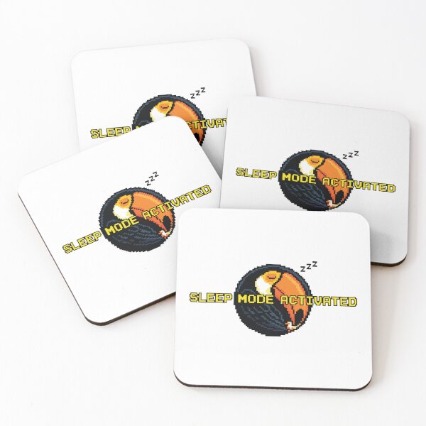Item preview, Sleep Mode Activated Pixel Art Toco Toucan designed and sold by Arc2020.