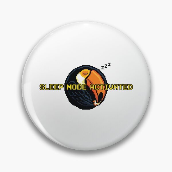 Item preview, Sleep Mode Activated Pixel Art Toco Toucan designed and sold by Arc2020.