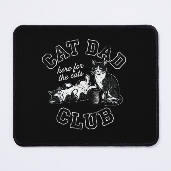 Item preview, Cat Dad Here For The Cats Club Cat Owner Feline Father designed and sold by ZAbiriarto.