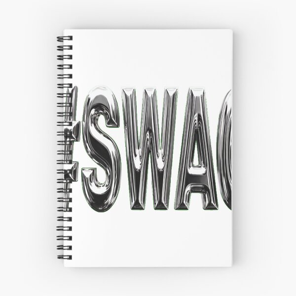 Item preview, Chrome Silver #SWAG — Reflective Hashtag Statement Lettering designed and sold by GSideArtStore.