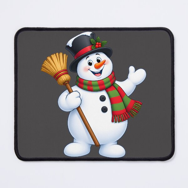 Item preview, Frosty the Snowman Cute Winter Snowman Illustration Design designed and sold by yellingberry.