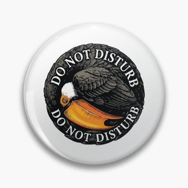 Item preview, Do Not Disturb Vintage Toco Toucan Etching designed and sold by Arc2020.
